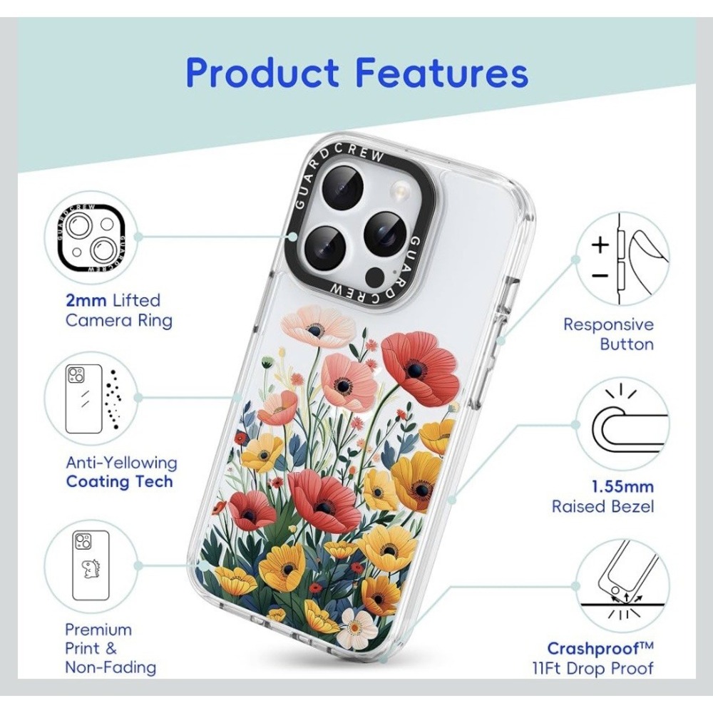 Guard crew iPhone 12 Case- New- In Box With Stickers